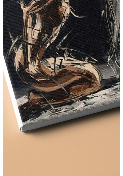 Webstyle Sayılarla Boyama Seti Kasnaklı Islak Saçların Dansı 50 X 65 Cm