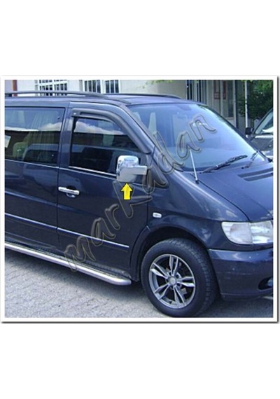 Mercedes Vito Krom Ayna Kapağı 1996 - 2003 2 Parça Abs Krom