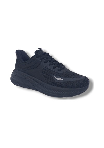 Lescon Maji 4 Easystep Siyah Unisex Yürüyüş Koşu Spor Ayakkabı Siyah
