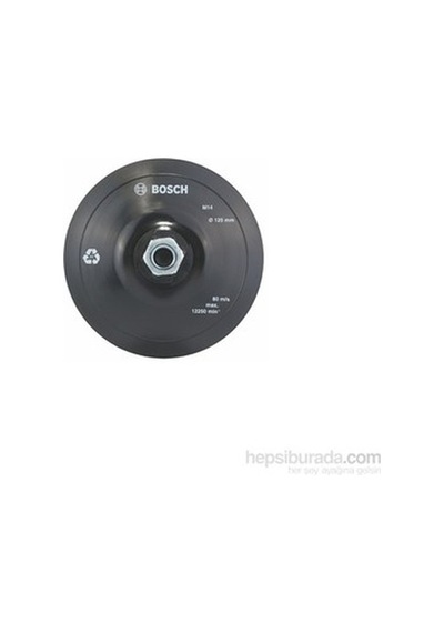 Pıtrak Tutturmalı Taban, 125 Mm, Yüksek Dayanıklılık