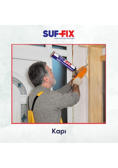 Suf-fix 900 Tabancalı Pu Montaj Köpüğü 750ml 3 Adet Kontrollü Genleşen Usta Köpüğü