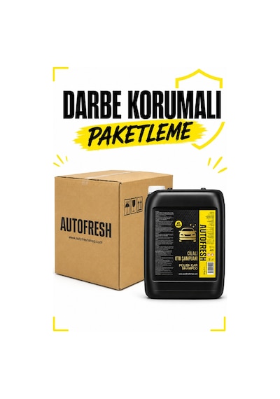 Autofresh PH Nötr Araç Araba Yıkama Cilalı Oto Şampuanı 5 L