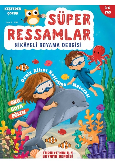 Süper Ressamlar Sayı 8