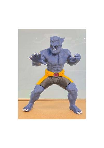 Beast X-man Figür 20cm-3d Baskı-kolleksiyonluk Biblo
