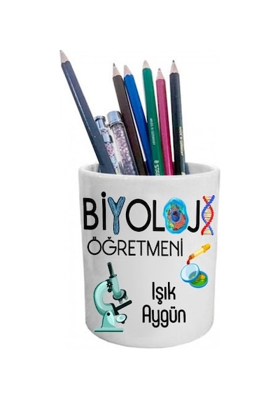 Biyoloji Öğretmenine Hediye Isimli Kalemlik (516581197)