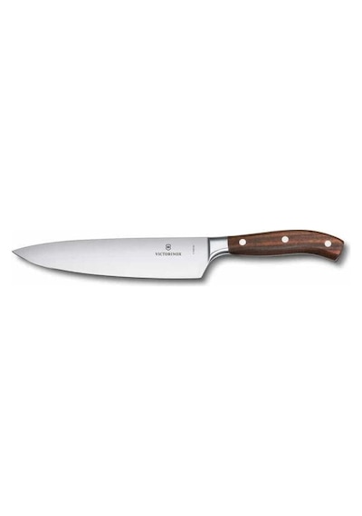 Victorinox Vt 7.7400.20g Dövme Çelik Şefbıçağı Akağaç Saplı 20cm Ktd Gri