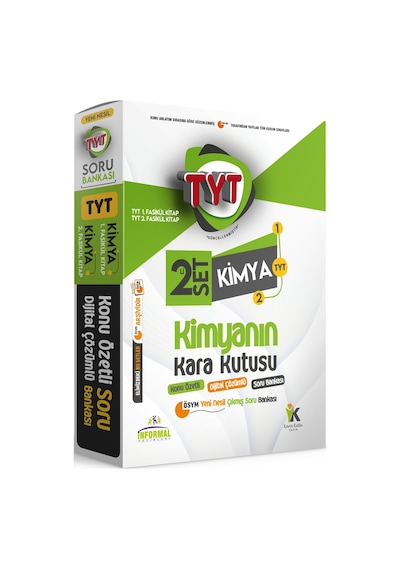 YKS TYT KİMYANIN KaraKutu 2li SET KÖ ÖSYM SB PAKET SET