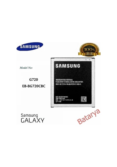 Samsung Galaxy Grand Max G720 Batarya Eb-Bg720Cbc G720 Uyumlu Se