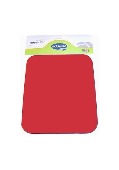 Addison 300141 Kırmızı Mouse Pad 22 Cm X 18 Cm