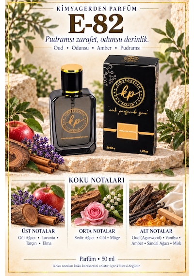 KP E-82 Erkek Parfüm EDP 50 ML