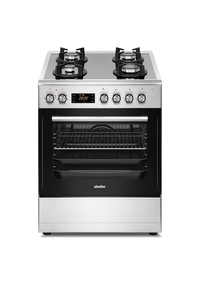Simfer 1226 Tam Boy Fırın 4G Cam Yüzey Turbo 7 Fonksiyon + Grill