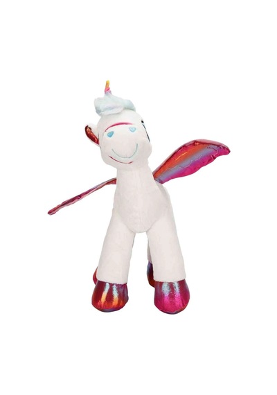 Kanatlı Unicorn Peluş 42 Cm Çok Renkli