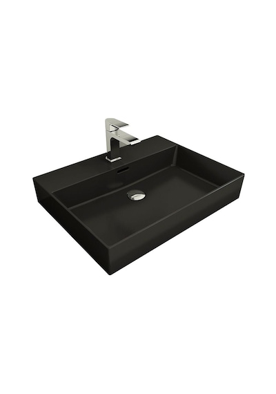 Bocchi Milano 60 CM Lavabo 1376-004-0126 Mat Siyah