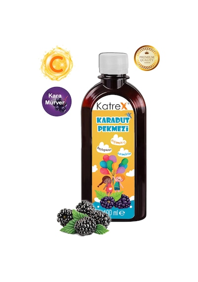 KatreX C Vitaminli Karmaürver Destekli Karadut Pekmezi Karışımı