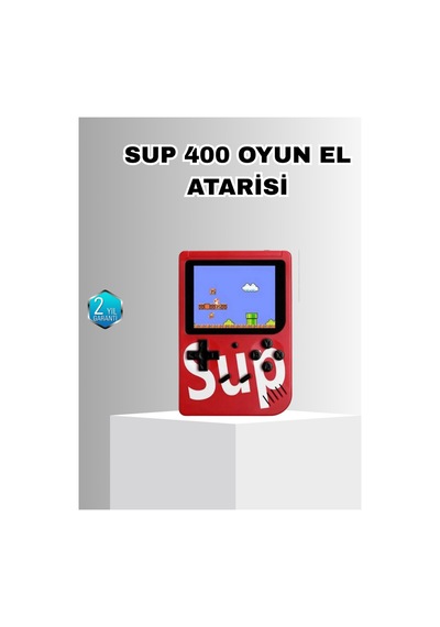 Sup Game Box El Konsolu 500 Oyunlu, Tv Bağlantılı, 5 Saat Oyun Süresi Renkli