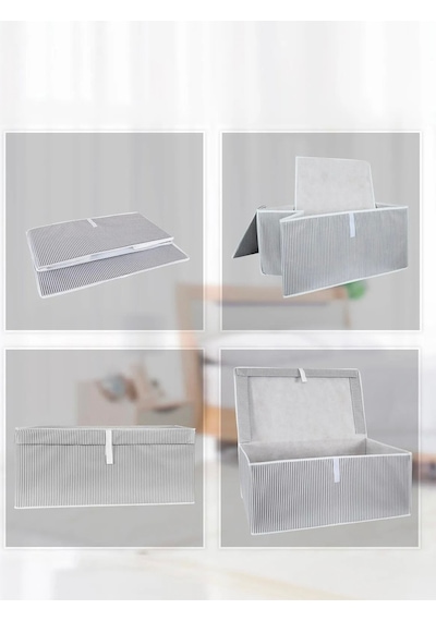 Çok Amaçlı Kutu Mega Plus 1 Adet 70x40x30 Cm Tela 40 X 70 Gri Tr Diğer