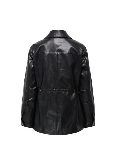 Only 15373806 Kadin Mont - Siyah