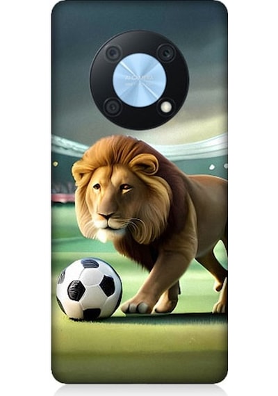 Huawei Nova Y90 Uyumlu Gol Atan Aslan Desenli Silikon Kılıf