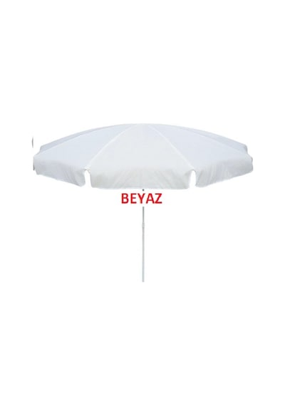Hsmarket 2 Mt Polyester Kumaş Eğilebilir Plaj Şemsiyesi Bahçe Bidon Dahil (496846039)