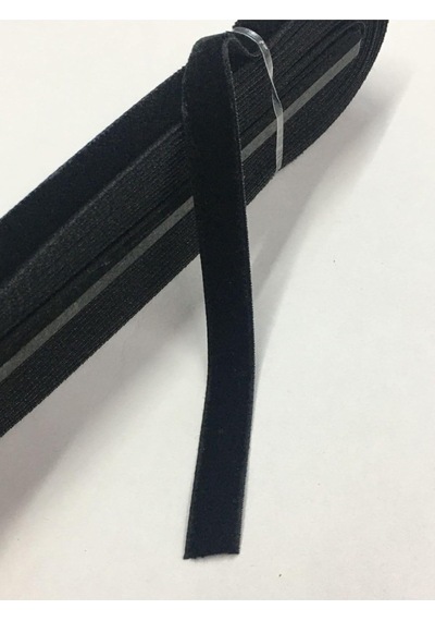 Karan Tuhafiye Kadife Kurdele 1 Cm 5 Metre, Siyah
