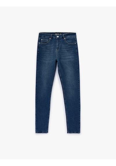 Koton Pamuklu Normal Bel Skinny Fit Jean Pantolon - Michael Jean Orta İndigo 6sam40013nd İndigo Koton Pamuklu Normal Bel Skinny Fit Jean Pantolon - Michael Jean Orta İndigo 6sam40013nd İndigo