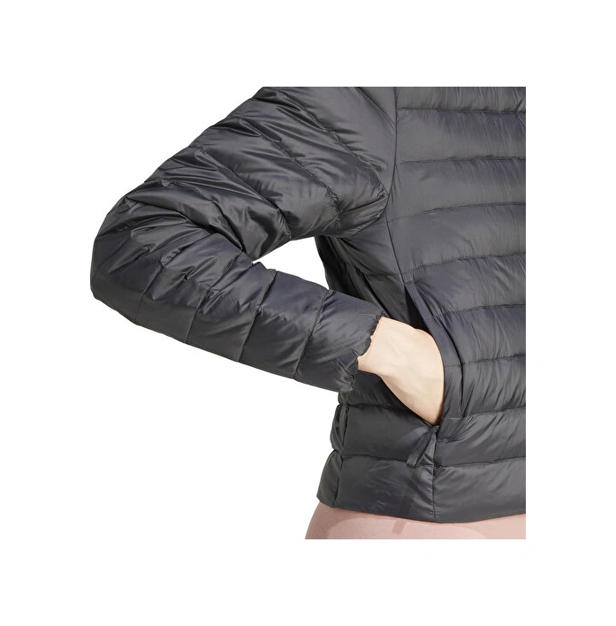 Adidas W Helionic L J Kadın Günlük Mont Jd1087 Siyah Siyah