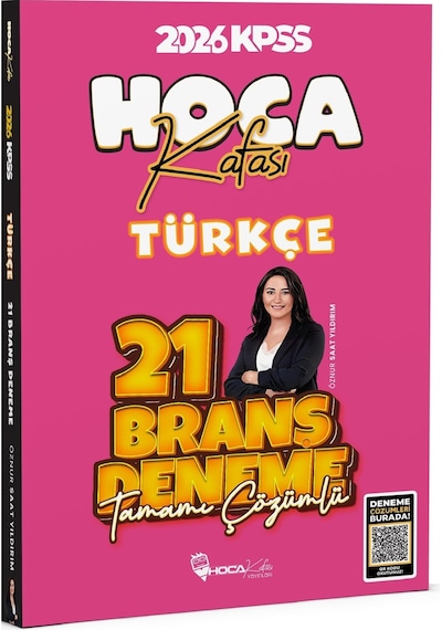 Hoca Kafası 2026 Kpss Türkçe 21 Deneme Çözümlü - Öznur Saat Yıldırım