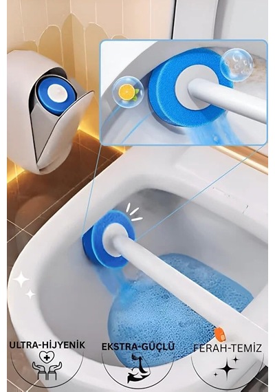 Ayrex Tuvalet Fırçası - Yeni Nasil, Banyo Fırçası, Klozet & Hijyenik Fırçası, Wc Fırça, Çok Amaçlı Diğer