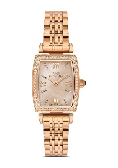 Romanson Rms.1.ag1543.08 Erkek Kol Saati Altın - Siyah