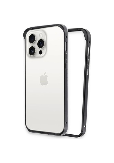 Joko Apple Uyumlu iPhone 15 Pro Uyumlu Land Bumper Koruma Kapak - Siyah