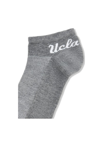 Ucla Adelıta 3'lü Gri Uzun Jakarlı Pamuk Standard Fit Unisex Çorap