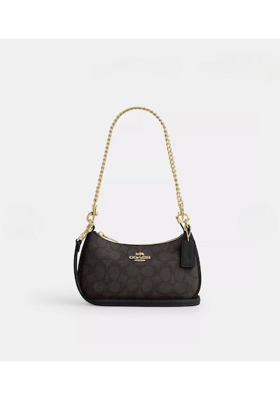 Coach Teri Mini Crossbody Kadın Çanta Acı Kahverengi