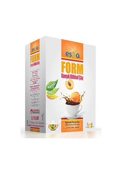 Kayısılı Form Çayı 45 Li.