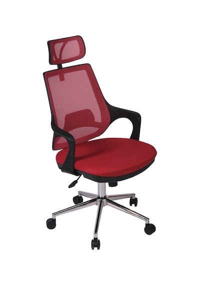 Ofisbazaar Buya Fileli Ofis Koltuğu Ergonomik Ve Modern Tasarım Kırmızı Kırmızı