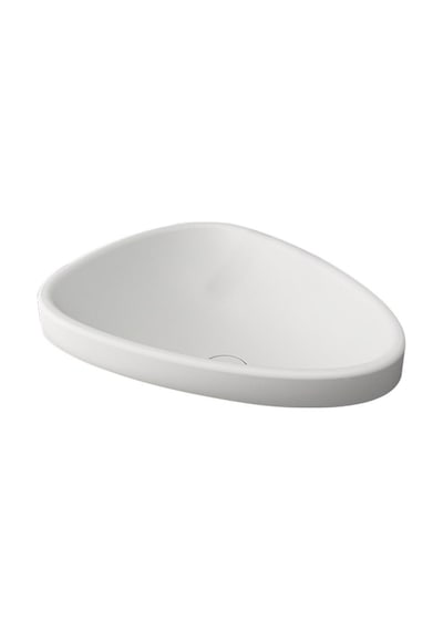 Bocchi Etna Tezgah Üstü Lavabo 58 CM Mat Beyaz 1112-002-0125