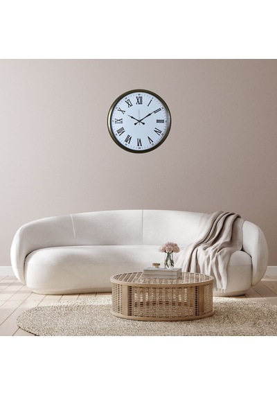 Vintage Roma 52 X 52 Cm Duvar Saati Renkli