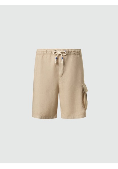 North Sails Seaside Regular Fit Chino Esnek Erkek Şort-33506 Bej
