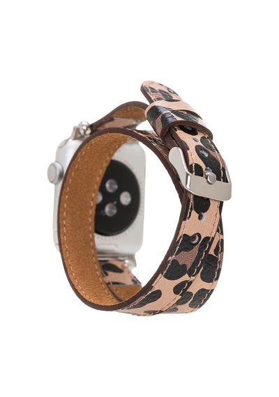 Bouletta Apple Watch Uyumlu Deri Kordon 38-40-41mm Ferro Dt Le02n