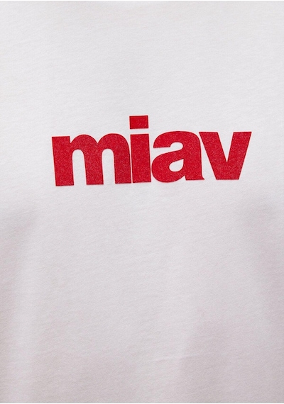 Mavi Erkek Miav Baskılı Tişört Beyaz 067153-622 Beyaz