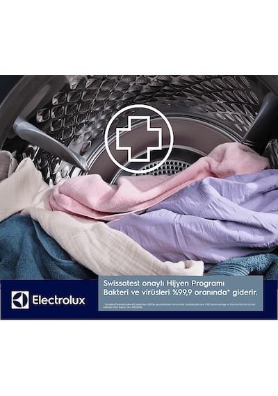 Electrolux EW7D285UT 700 Serisi Delicatecare A+++ Enerji Sınıfı 8 Kg Inverter Isı Pompalı Kurutma Makinesi Beyaz