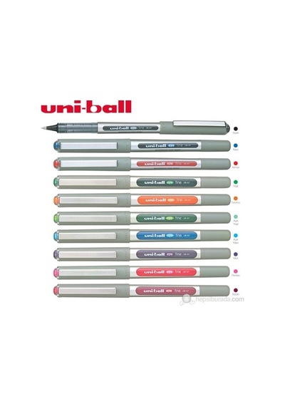 Uni Ub-157 Eye Fine Kalem 07mm Mor Çok Renkli