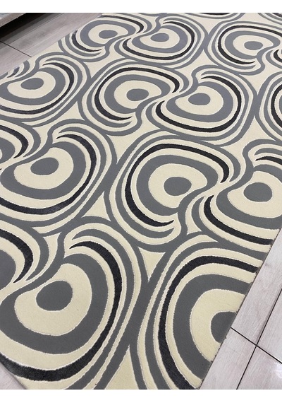 Saray Halı Vizyon 11338 Ws 200X300 Gri Krem 6 M2 Sık Halı !