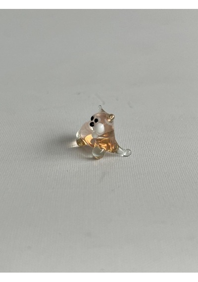 El Yapımı Mini Murano Cam Kedi Biblo A112-05