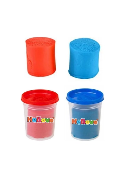 Oyun Hamuru 2 Adet Oyun Hamuru Play Dough 2 X 100 Gram Rengarenk Hamur