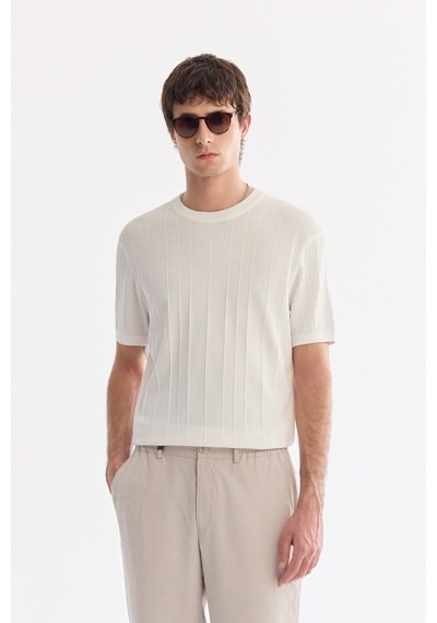 Avva Erkek Bej Yanı Lastikli Soft Touch Relaxed Fit Chino Pantolon A61y3217