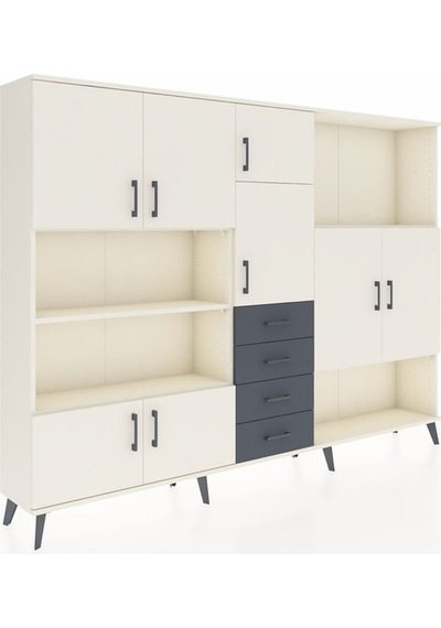 Arges Dolap 10 Raflı 4 Çekmeceli 8 Kapaklı 220x30x163 Aytaşı-ayta Aytaşı-aytaşı/antrasit Arges Dolap 10 Raflı 4 Çekmeceli 8 Kapaklı 220x30x163 Aytaşı-ayta Aytaşı-aytaşı/antrasit
