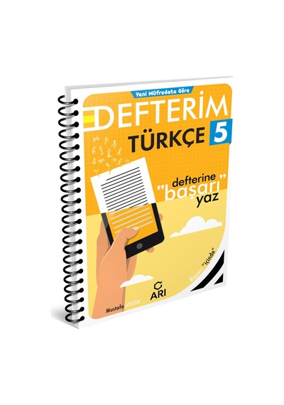 Arı Yayıncılık 5 Sınıf Türkçe Defterim Güncel