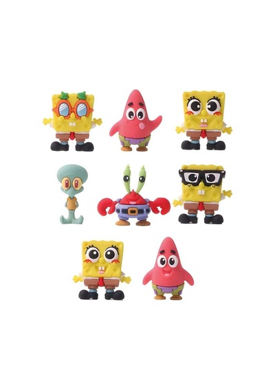 20347 Sun-ıtg-clt-3d Figür Spongebob Buddıes Sürpriz Paket Sbob 36d - Yqbx-900176 1 Adet
