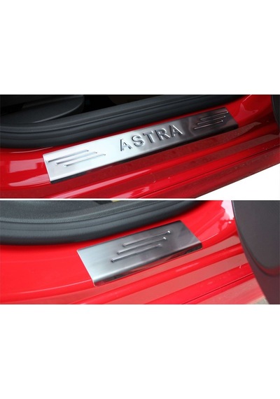Opel Astra K Kapı Eşiği 4 Prç P.Çelik Hb 2015 ve Sonrası