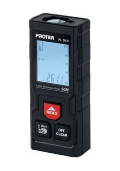 Proter Pl 50 R 50 Mt Lazer Metre Kırmızı Lazer Pilli